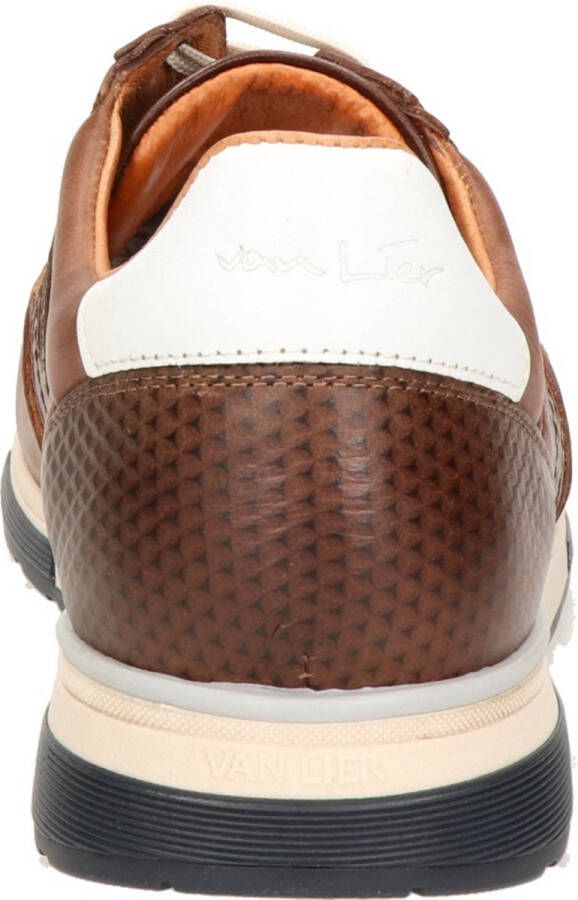 Van Lier Positano sneakers cognac Leer 301365 Heren