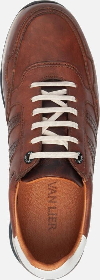 Van Lier Positano sneakers cognac Leer 301365 Heren