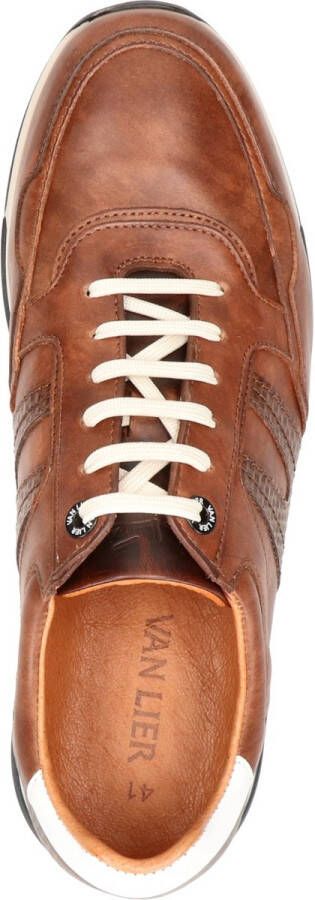 Van Lier Positano sneakers cognac Leer 301365 Heren