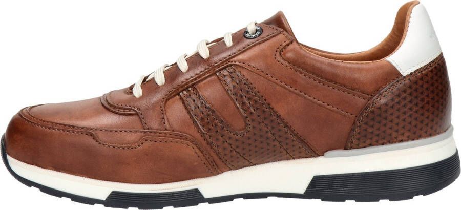 Van Lier Positano sneakers cognac Leer 301365 Heren