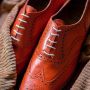 VanPalmen Quirey Nette schoenen heren veterschoen oranje goodyear-maakzijze topkwaliteit - Thumbnail 2