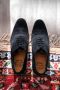 VanPalmen Quirey Nette schoenen heren veterschoen zwart suede goodyear-maakzijze topkwaliteit - Thumbnail 2