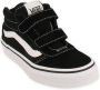 Vans Ward sneakers zwart wit Jongens Meisjes Canvas Effen 38 - Thumbnail 9
