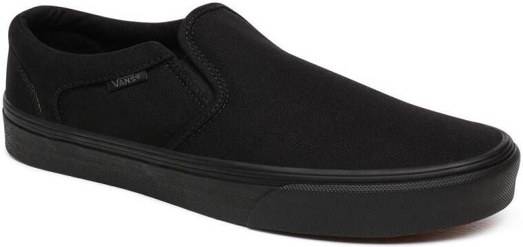 Vans Asher Canvas Heren Sneakers Black Black