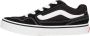 Vans Caldrone SUEDE MESH Unisex Sneakers BLACK WHITE - Thumbnail 5