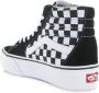 Vans Sneakers Sk8 Hi Platform 2 Zwart Veters Normaal Vrouwen Canvas Rubber Ademend Effen Hoge sneakers - Thumbnail 11