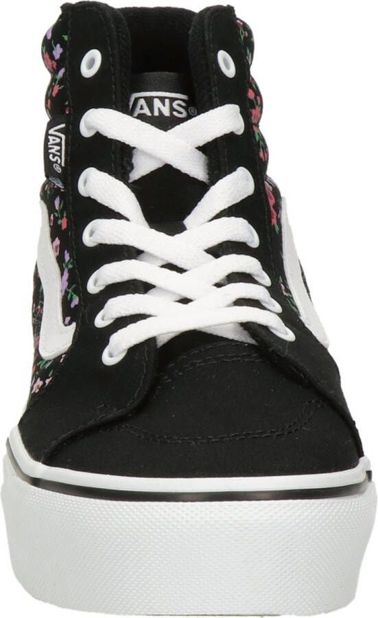 Vans Filmore Hi Platform Floral meisjes sneaker Zwart multi