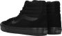 Vans Sk8-Hi Heren Schoenen Black Leer Textil 5 Foot Locker - Thumbnail 12