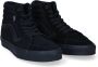 Vans Sk8-Hi Heren Schoenen Black Leer Textil 5 Foot Locker - Thumbnail 13