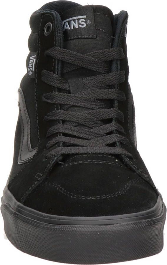 Vans Sk8-Hi Heren Schoenen Black Leer Textil 5 Foot Locker - Foto 9