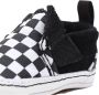 Vans Slip-On V sneakers zwart wit Textiel Ruit 16 - Thumbnail 12