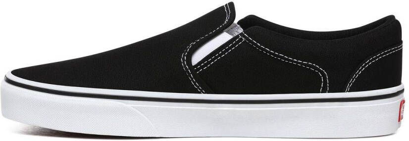 Vans Asher Canvas Heren Sneakers Black White - Foto 4