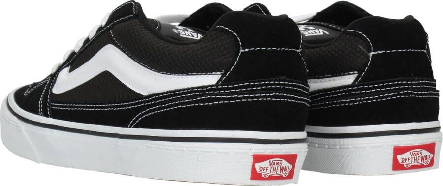 Vans MN Caldrone SUEDE MESH Heren Sneakers BLACK WHITE