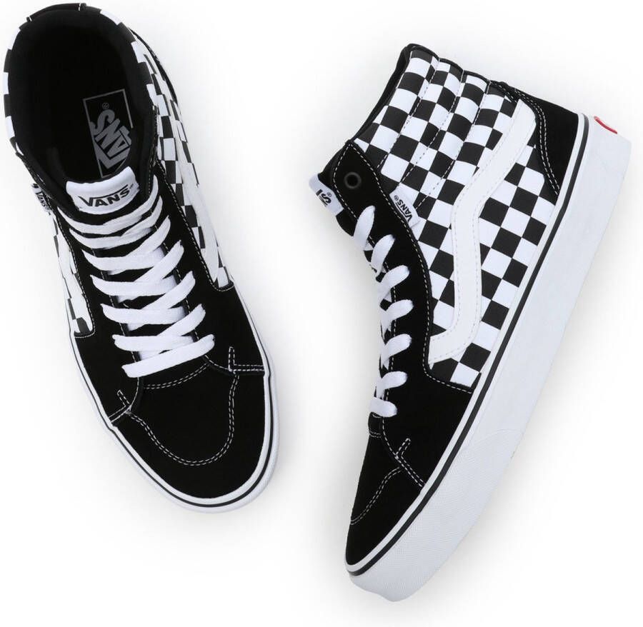 Vans MN Filmore Hi Heren Sneakers Black White