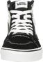 VANS Filmore Hi Guard suede sneakers zwart wit - Thumbnail 9