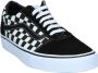 Vans Ward Sneakers Heren (Checkered) Black True White - Thumbnail 7