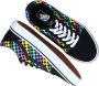 VANS Ward Rainbow Mini Check sneakers zwart multi - Thumbnail 5