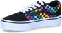 VANS Ward Rainbow Mini Check sneakers zwart multi - Thumbnail 7