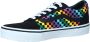 VANS Ward Rainbow Mini Check sneakers zwart multi - Thumbnail 9