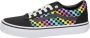 VANS Ward Rainbow Mini Check sneakers zwart multi - Thumbnail 11