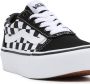Vans MY Ward Platform Meisjes Sneakers Black-white - Thumbnail 4
