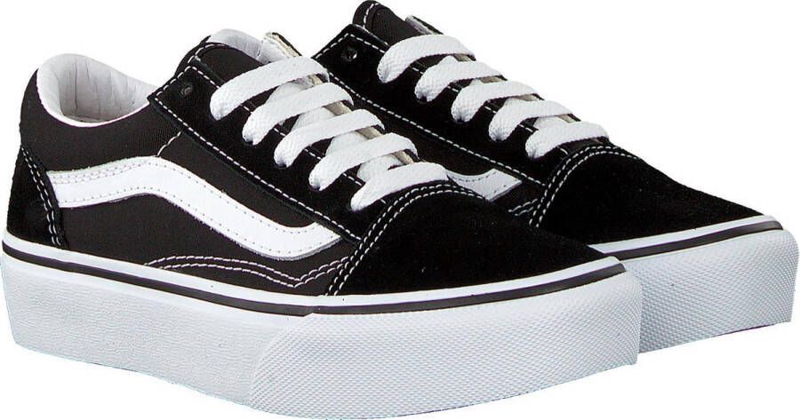 Vans Old Skool Platform Sneakers Kinderen Black True White