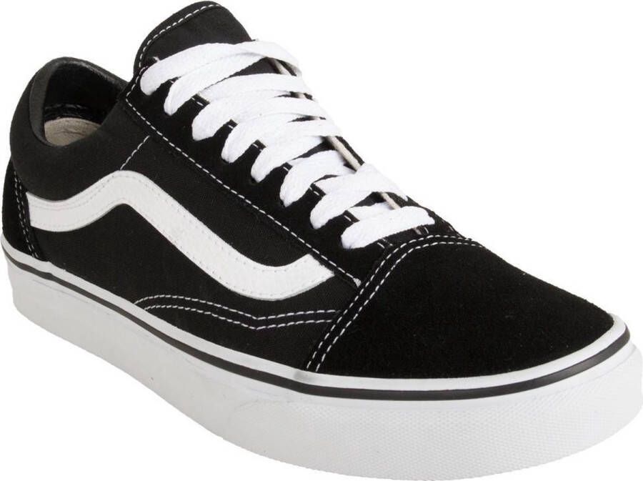 Vans Ua Old Skool Stackform Skate Schoenen suede canvas black true white maat: 40.5 beschikbare maaten:40.5 41 - Foto 7