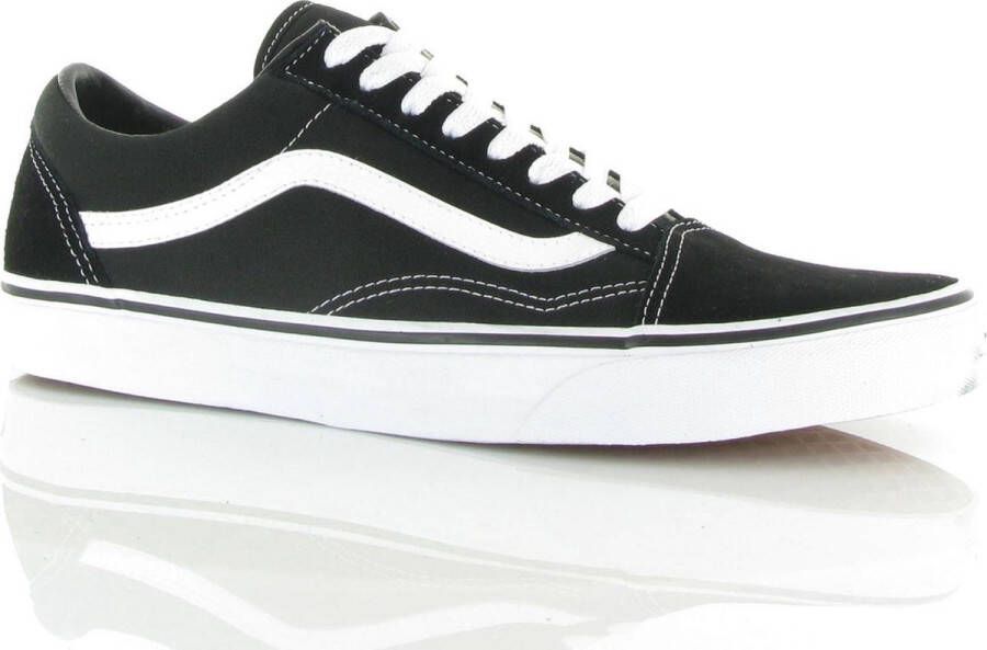 Vans Ua Old Skool Stackform Skate Schoenen suede canvas black true white maat: 40.5 beschikbare maaten:40.5 41 - Foto 12