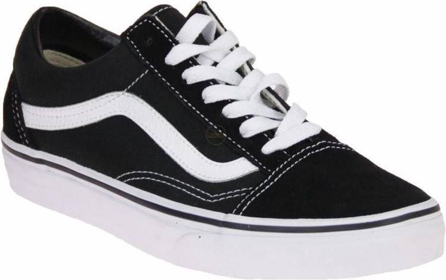 Vans Ua Old Skool Stackform Skate Schoenen suede canvas black true white maat: 40.5 beschikbare maaten:40.5 41 - Foto 14