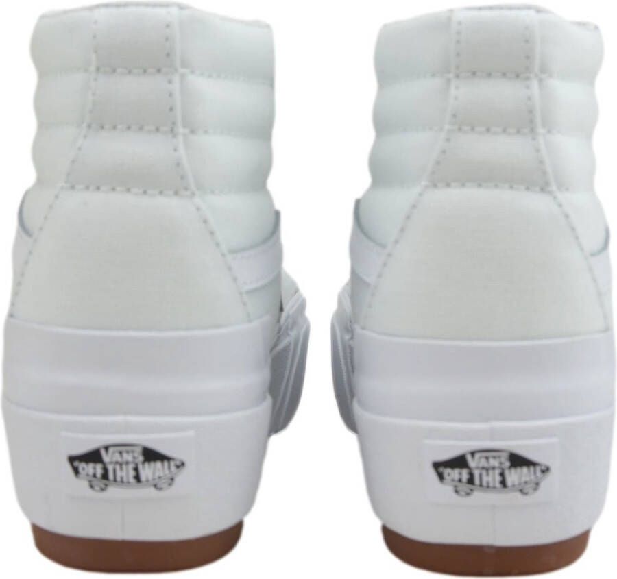 Vans Sk8-High Stacked Canvas True White