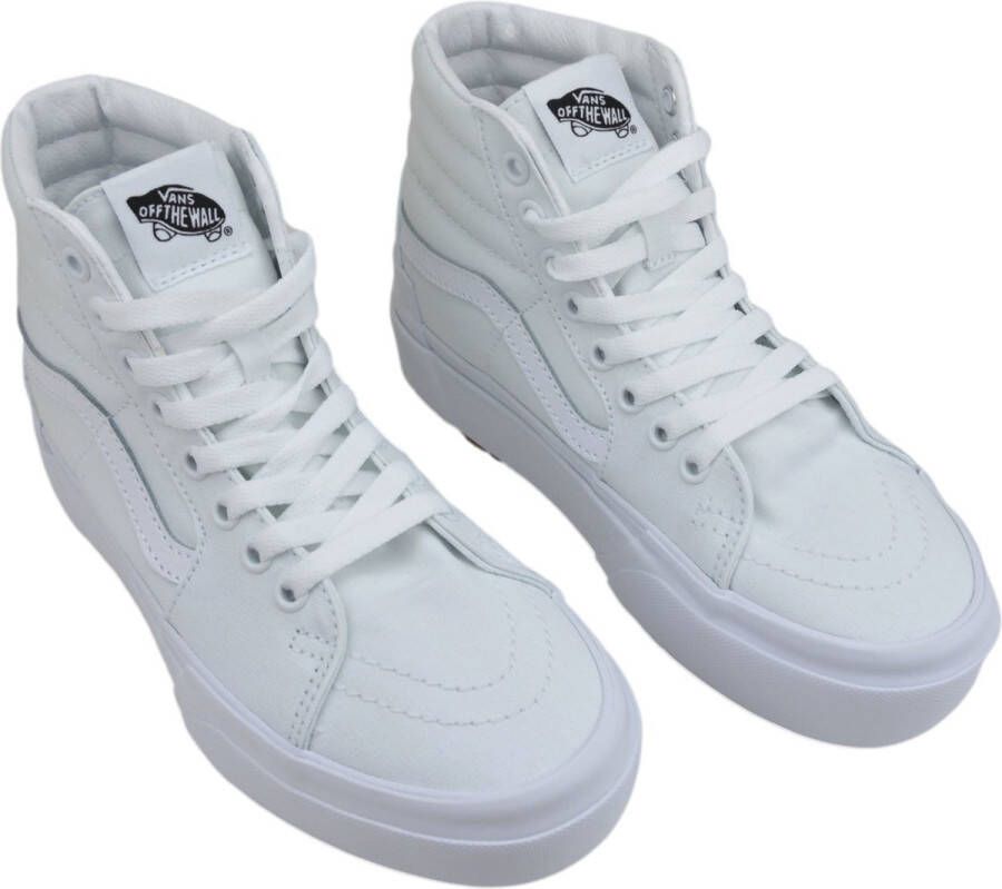 Vans Sk8-High Stacked Canvas True White