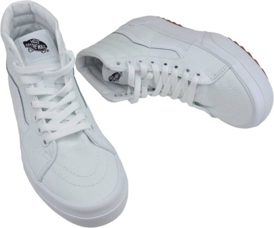 Vans Sk8-High Stacked Canvas True White