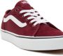 VANS Filmore Decon suède sneakers donkerrood wit - Thumbnail 5