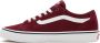 VANS Filmore Decon suède sneakers donkerrood wit - Thumbnail 6