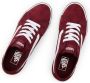 VANS Filmore Decon suède sneakers donkerrood wit - Thumbnail 9