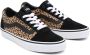Vans Ward Cheetah Sneakers zwart Canvas Dames - Thumbnail 9