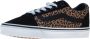 Vans Ward Cheetah Sneakers zwart Canvas Dames - Thumbnail 5
