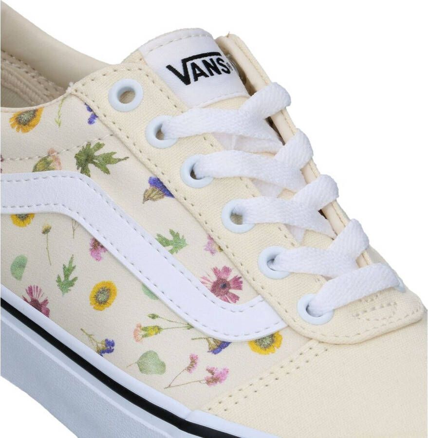 Vans Dames Ward Pressed Floral Classic White WIT - Foto 11