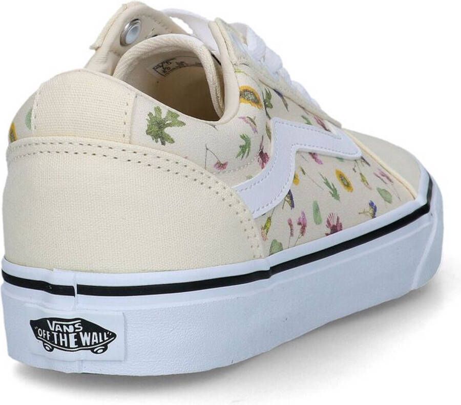 Vans Gedrukte Bloemen Schaakbord Schoenen Multicolor Dames - Foto 12