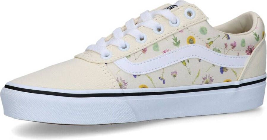 Vans Dames Ward Pressed Floral Classic White WIT - Foto 14