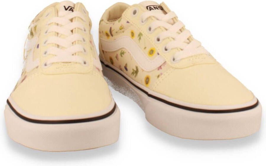 Vans Dames Ward Pressed Floral Classic White WIT - Foto 5