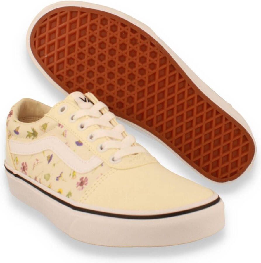 Vans Dames Ward Pressed Floral Classic White WIT - Foto 6