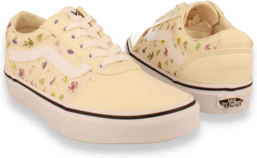 Vans Dames Ward Pressed Floral Classic White WIT - Foto 7