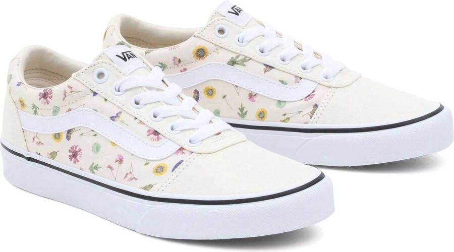 Vans Dames Ward Pressed Floral Classic White WIT - Foto 9