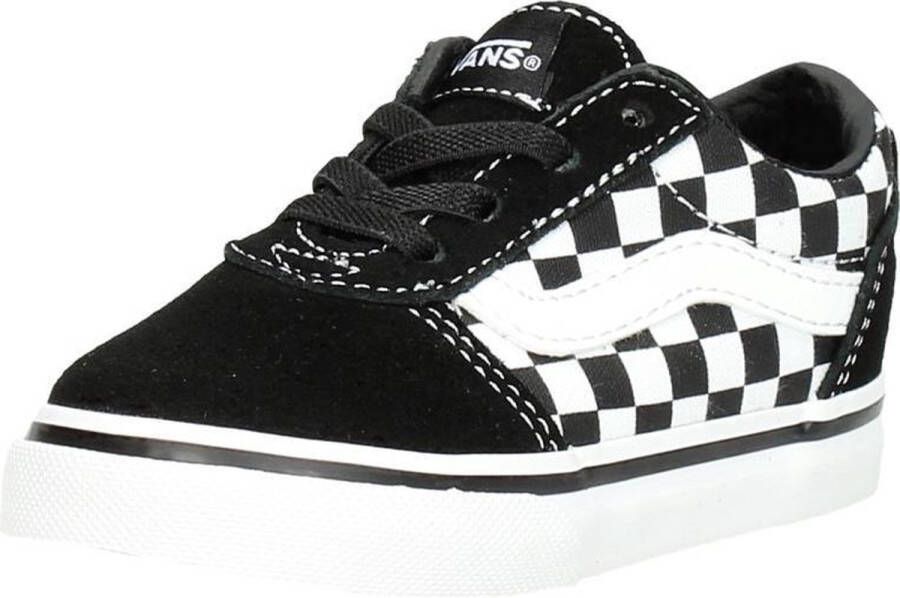 Vans TD Ward Slip On Checkered Sneakers Black True White - Foto 5