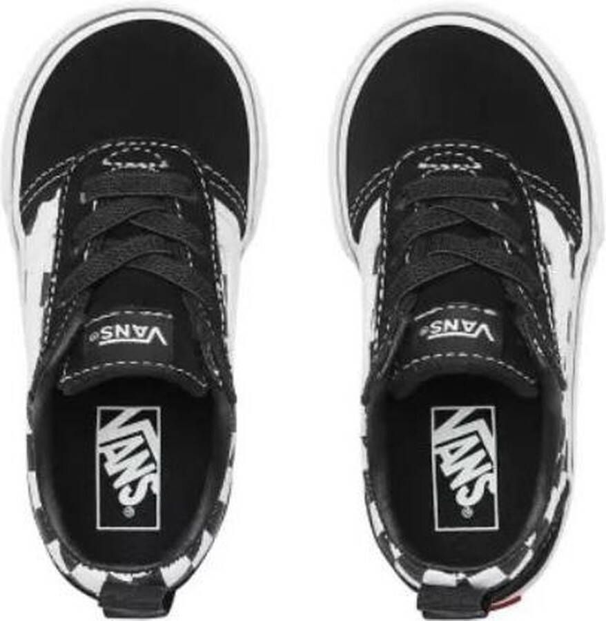 Vans TD Ward Slip On Checkered Sneakers Black True White - Foto 8