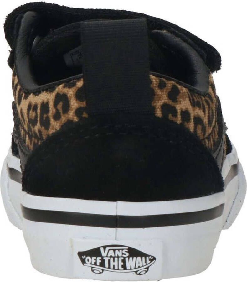 Vans TD Ward V Meisjes Sneakers (Cheetah) Black White