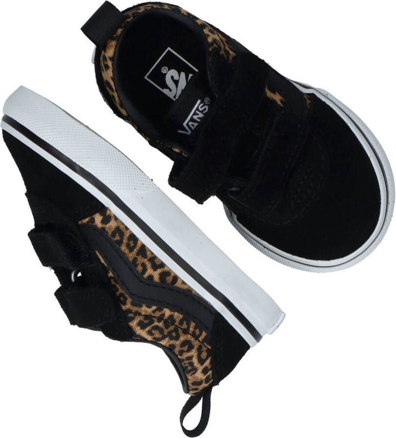 Vans TD Ward V Meisjes Sneakers (Cheetah) Black White