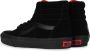 Vans Comfortabele Sk8 Hi Sneakers in Zwart Suède Black Heren - Thumbnail 4
