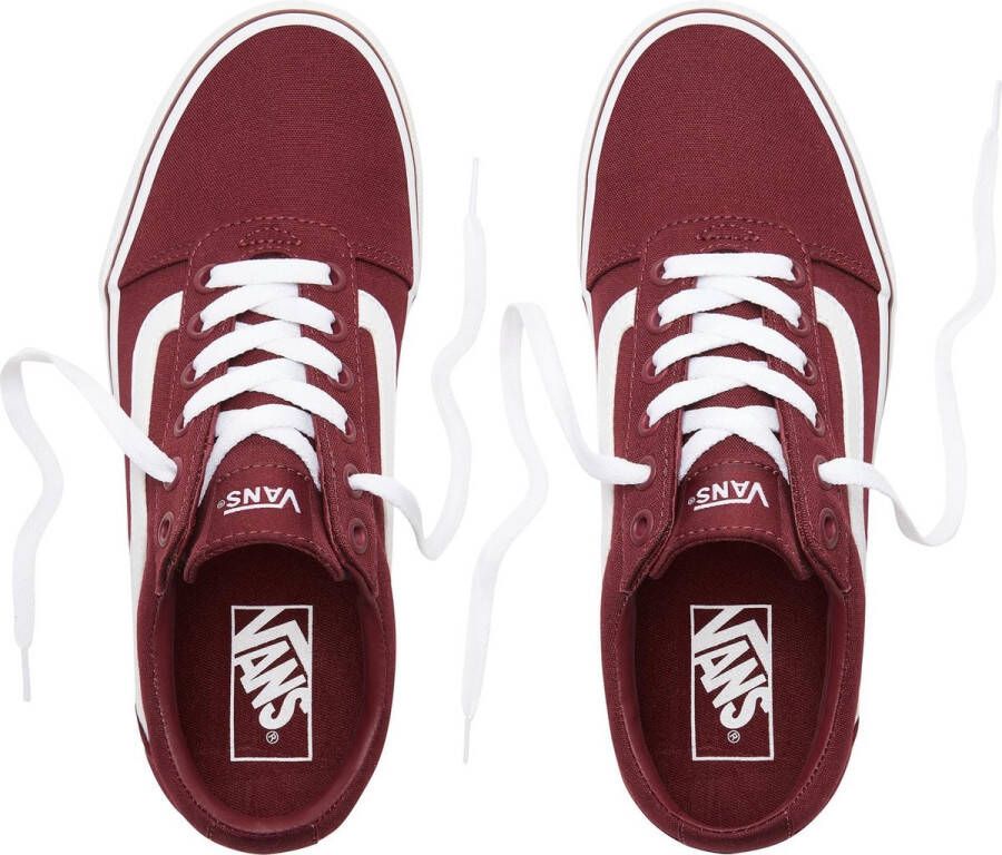 Burgundy vans 2025 for girls